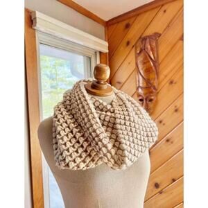 Winter Knit Infinity Scarf